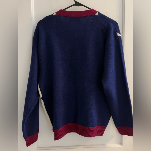 Hasting & Smith Vintage Wool Blend Cardigan Size Medium - Picture 4 of 4